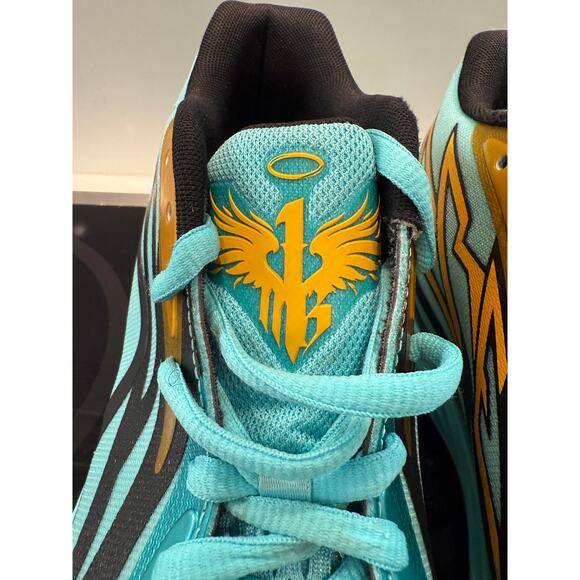 Puma Lamelo Ball MB.02 Honeycomb Aqua / Black Men\'s Size 11 Basketball Shoes main image 6